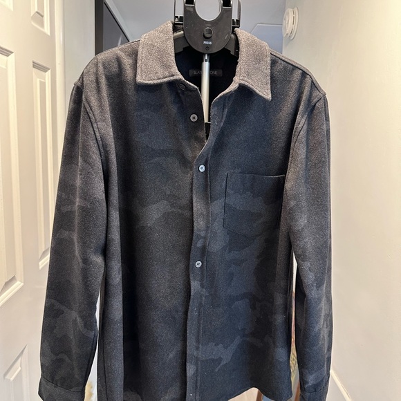 SLATE AND STONE WOOL SHIRT…;VERY WARM - Picture 1 of 4